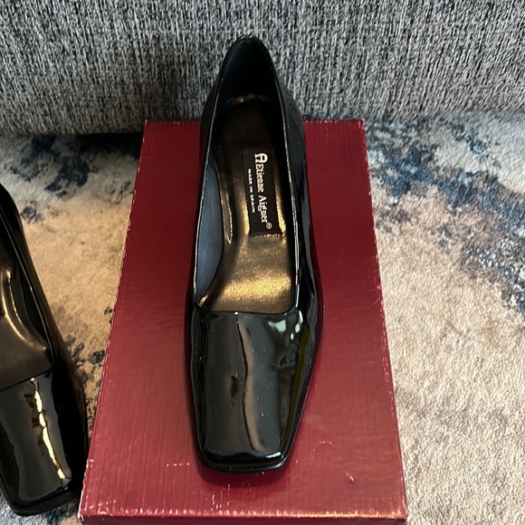 Etienne Aigner Shoes Etienne Aigner Black Shiny Pump Poshmark